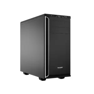PURE BASE 600 Silver, MB compatibility: ATX, M-ATX, Mini-ITX, Two pre-installed Pure Wings 2 fans, W - BG022