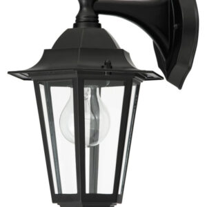 Spoljna zidna lampa Velence E27 60W ip43 crna 8202