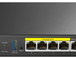 Cudy C200P, 2-in-1 Gigabit VPN Router/ AP Controller with 4 PoE+ Ports, 55W
