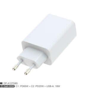 Zidni punjac FULMOVA GAN PD/65W/bela sa USB-C kablom Adapteri SOPING.RS Zidni punjac FULMOVA GAN PD/65W/bela sa USB-C kablom