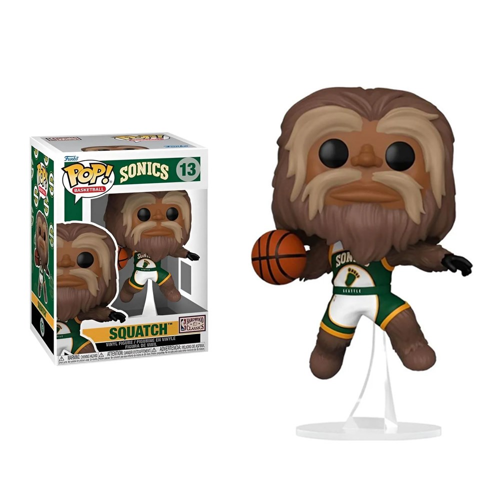 Funko POP! NBA Mascots: Sonics – Sasquatch Akcione figure i igračke SOPING.RS 43 Funko POP! NBA Mascots: Sonics - Sasquatch - Слика 3