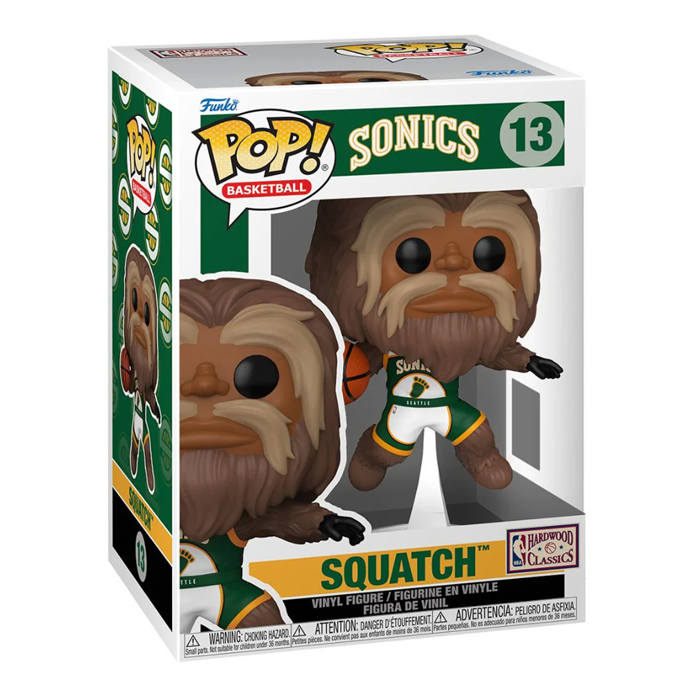 Funko POP! NBA Mascots: Sonics – Sasquatch Akcione figure i igračke SOPING.RS 41 Funko POP! NBA Mascots: Sonics - Sasquatch