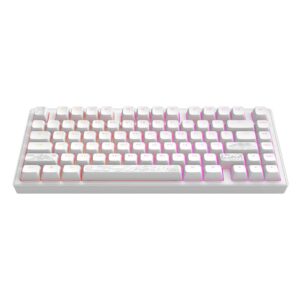 Dark Project ALU Terra Nostra White - Wired Gaming Keyboard (ANSI/UA)
