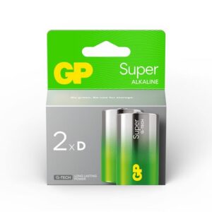 GP baterije LR20-SB2 D Super Alkaline