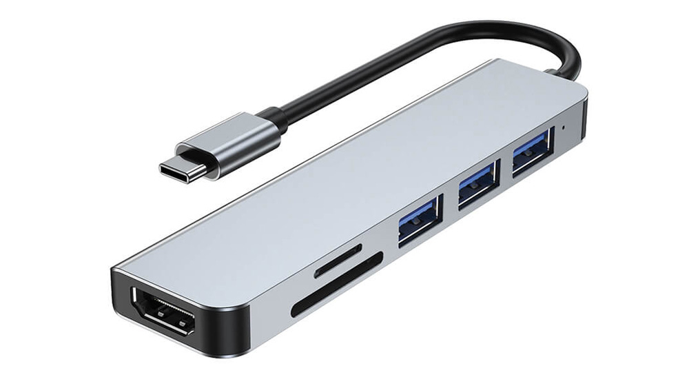 Moye Connext multiport x6 hub Video adapteri SOPING.RS 41 Moye Connext multiport x6 hub