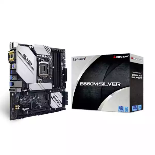 Matična ploča 1200 Biostar B560M-SILVER DP/DVI/HDMI Matične ploče SOPING.RS 41 Matična ploča 1200 Biostar B560M-SILVER DP/DVI/HDMI