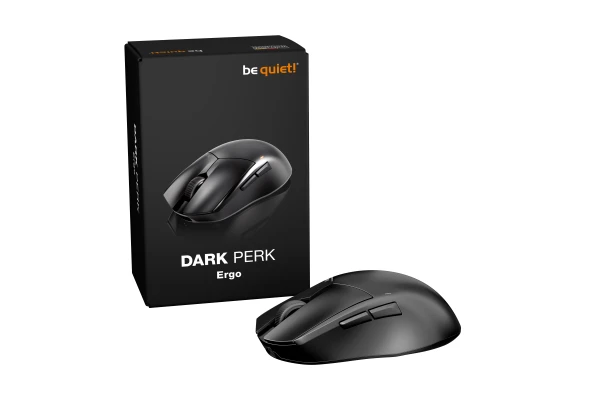 Bežični gaming miš Be quiet Dark Perk Ergo black Miševi SOPING.RS 41 Bežični gaming miš Be quiet Dark Perk Ergo black