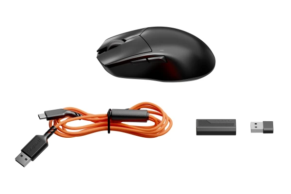 Bežični gaming miš Be quiet Dark Perk Ergo black Miševi SOPING.RS 42 Bežični gaming miš Be quiet Dark Perk Ergo black - Слика 2