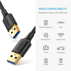 Kabl USB Ugreen US128 3.0 M/M 1m
