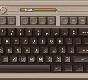 Bežična tastatura 8BitDo Retro 87/mehanička/ Commodore 64 Edition + Dual Super Buttons + Super Stick