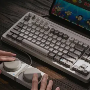 Bežična tastatura 8BitDo Retro 87/mehanička/white + Dual Super Buttons