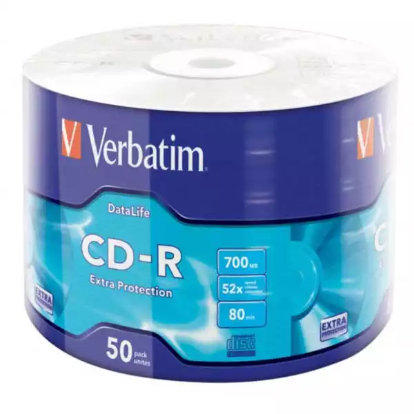 CD-R Verbatim Data Life-1/50 celofan CD, DVD mediji SOPING.RS 41 CD-R Verbatim Data Life-1/50 celofan