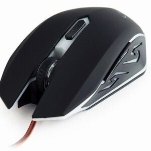 MUSG-001-R Gembird Gejmerski mis opticki sa crvenim osvetljenjem 400-2400Dpi black 130mm Oprema za gaming SOPING.RS MUSG-001-R Gembird Gejmerski mis opticki sa crvenim osvetljenjem 400-2400Dpi black 130mm