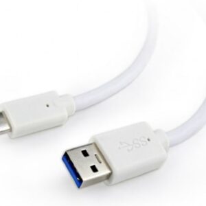 CCP-USB3-AMCM-6-W Gembird 3A/36W USB 3.0 AM to Type-C cable (AM/CM), 1.8 m, white