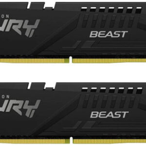 RAM DIMM DDR5 32GB (2x16GB) 6400MT/s Kingston Fury Beast Expo KF564C32BBEK2-32