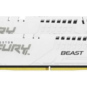 RAM DIMM DDR5 32GB (2x16GB) 5200MHz Kingston Fury Beast White KF552C40BWK2-32