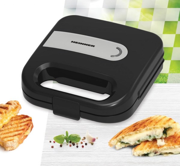 Aparat za sendviče HEINNER SM-K750FSBK 750W/crni Kontaktni gril i aparati za sendviče SOPING.RS 43 Aparat za sendviče HEINNER SM-K750FSBK 750W/crni - Слика 3