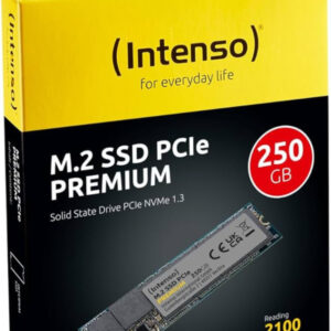 SSD M.2 NVMe Intenso Gen.3x4 250GB 3835440 Read 2100MBs/Write 1100MBs