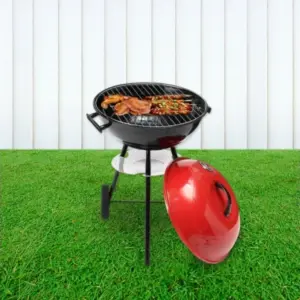 Okrugli roštilj sa poklop. na drveni ugalj, ćumur Haymo BBQ886