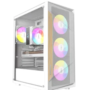 Kuciste Raidmax Vector V219 ARGB White, V219WF