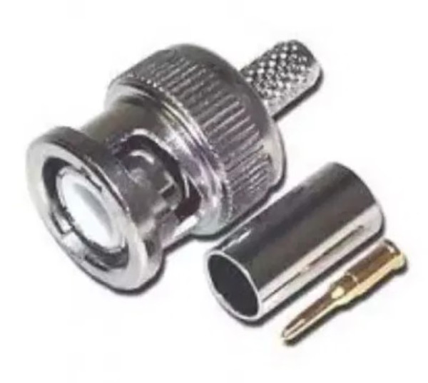 con-rg6 konektor bnc muški na RG6 krimp Konektori i moduli SOPING.RS 41 con-rg6 konektor bnc muški na RG6 krimp