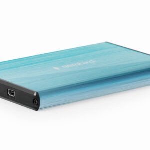 HDD External Enclosure, 2.5", SATAIII, USB3.0, Brushed aluminium, Blue - EE2-U3S-3-B