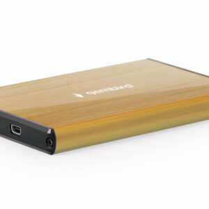 HDD External Enclosure, 2.5", SATAIII, USB3.0, Brushed aluminium, Gold - EE2-U3S-3-GL