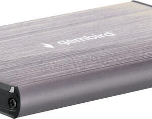 HDD External Enclosure, 2.5", SATAIII, USB3.0, Brushed aluminium, Light Grey - EE2-U3S-3-LG