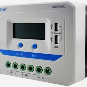 Epever Kontroler punjenja 60A 12/24/36/48V VS6048AU LCD,Beli