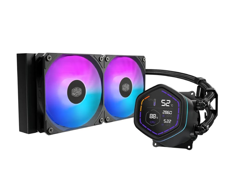 MasterLiquid Core Nex Digital 240 ARGB crno vodeno hlađenje (MLX-D24M-A18PA-RD) Hladnjaci SOPING.RS 41 MasterLiquid Core Nex Digital 240 ARGB crno vodeno hlađenje (MLX-D24M-A18PA-RD)