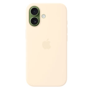 iPhone 17 Silicone Case with MagSafe – Vanilla