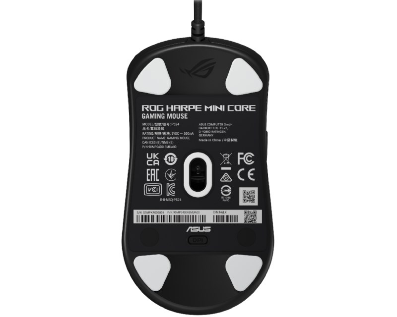 P524 ROG HARPE MINI CORE Gaming USB miš crni Miševi SOPING.RS 45 P524 ROG HARPE MINI CORE Gaming USB miš crni - Слика 5
