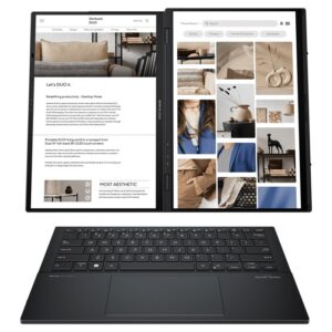 Zenbook 14 DUO OLED  UX8406CA-QL041W (14 inča FHD, Ultra 9 285H, 32GB, SSD 1TB, Win11 Home) laptop