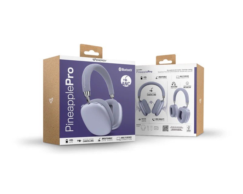 Lavender Pineapple Pro slušalice lila (M49002) Slušalice SOPING.RS 44 Lavender Pineapple Pro slušalice lila (M49002) - Слика 4