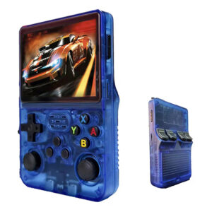 Gaming Console – R36S Handheld Console (Blue) Retro gaming SOPING.RS Gaming Console - R36S Handheld Console (Blue)