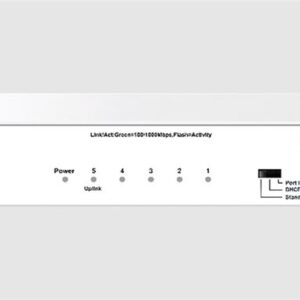 H3C Aolynk ES100-5G Ethernet Switch 5 x 1G ports, DC