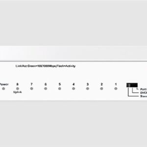 H3C Aolynk ES100-8G Ethernet Switch 8 x 1G ports, DC