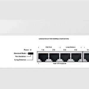 H3C Aolynk ES100-6G-HP Ethernet Switch 6 x 1G ports, AC, PoE