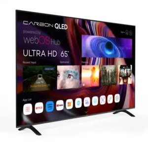 SMART QLED TV 65 Carbon 65QLED4KSW 3840x2160/4K/DVB-T2/Bluetooth/WiFi/Magic Remote/Frameless/webOS