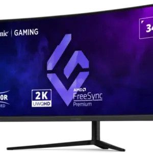 Monitor 34 Viewsonic VX3418C-2K 3440x1440/UltraWide QHD/VA/1ms/180Hz/2xHDMI/2xDP/Zvučnici/Curved