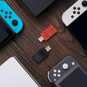 Univerzalni gamepad adapter 8BitDo USB Wireless Adapter 2 PC/PS/Mac/Xbox/Switch/Android black