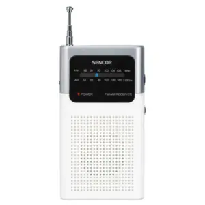 Prenosni radio Sencor SRD 1100 W  Tranzistor AM/FM
