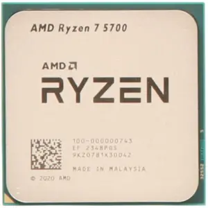 CPU AM4 AMD Ryzen 7 5700 8C/16T, 3.70-4.60GHz 100-000000743 Tray