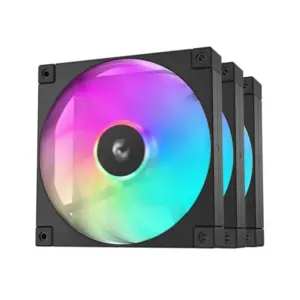 Ventilator 3-in-1 Pack DeepCool FD14Â ARGB Black, R-FD14-BKAPN3-G