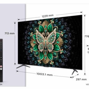 Televizor TCL 55C6K/MiniLED-QLED/55"/4K UHD/144Hz/Google TV/crna
