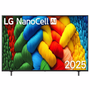 Televizor LG 65NANO80A3B/NanoCell/65"/4K Ultra HD/smart/webOS 25/crna
