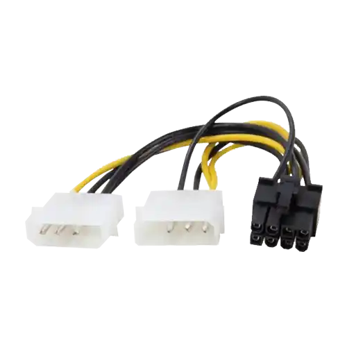 Kabl za napajanje VGA 8 pina na 2 x Molex Linkom Kablovi SOPING.RS 41 Kabl za napajanje VGA 8 pina na 2 x Molex Linkom