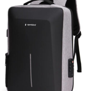 NCC-15-KLB022 Gembird Ranac za laptop 15,6inc 42x30x12cm, USB konektor, brava za zakljucavanje