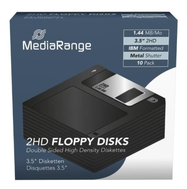 FLOPPY DISKETA 3.5inc MEDIARANGE GERMANY 1.44MB MF-2HD MR200 (cena za 1kom) CD, DVD mediji SOPING.RS 41 FLOPPY DISKETA 3.5inc MEDIARANGE GERMANY 1.44MB MF-2HD MR200 (cena za 1kom)