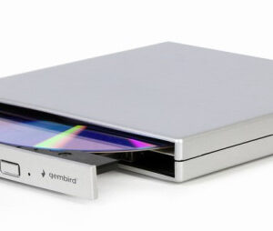 DVD-USB-021-SV Gembird externi USB CD/DVD drive Citac-rezac USB, silver